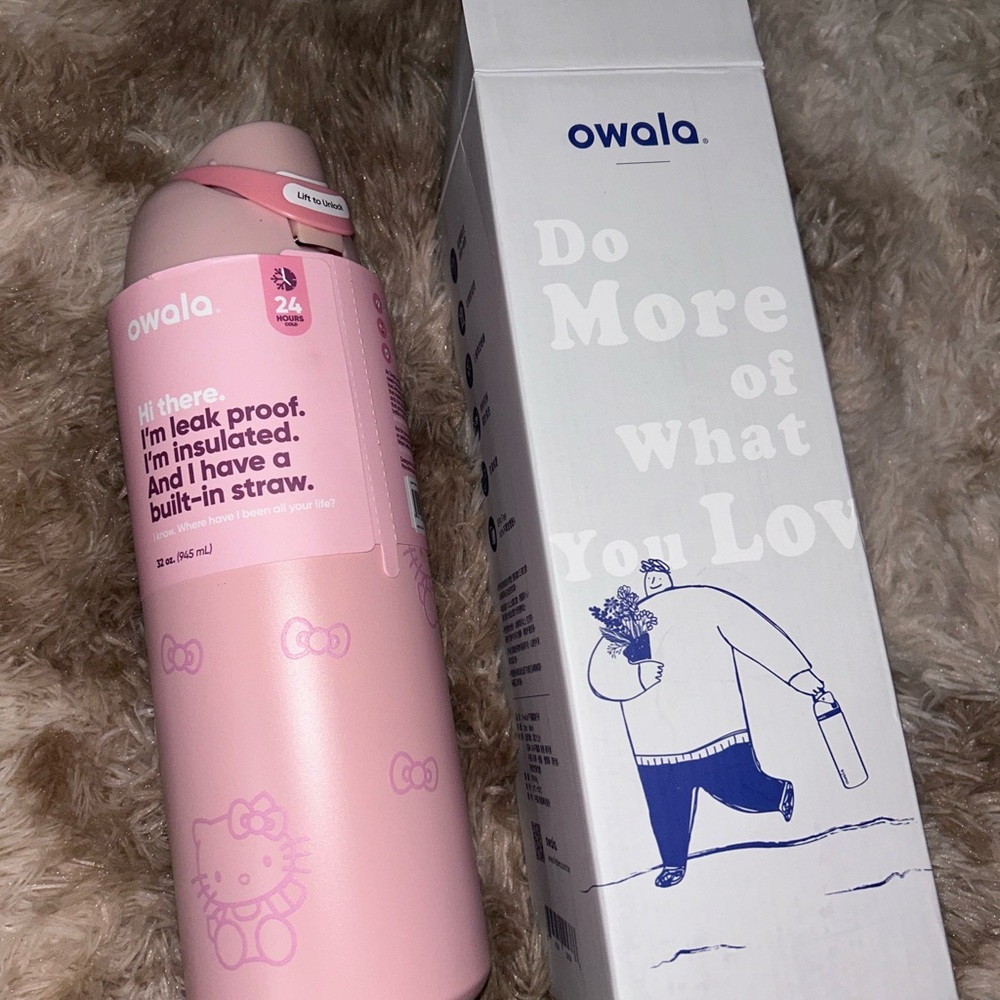 NEW - Hello Kitty Pink OWALA + Accessories Gift Bag Set -Bundle Lot Mystery Box - Picture 3 of 5